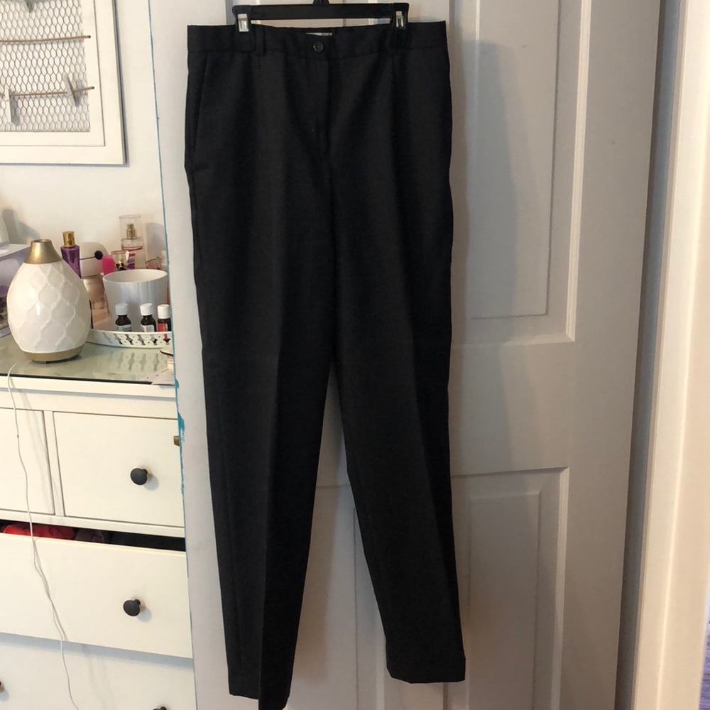 Pendleton charcoal dress pants size 6
